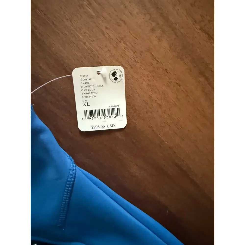 NWT Fp Movement Powder Vixen Softshell Bib Light Cobalt Sz XL Skiing Waterproof - Picture 10 of 12